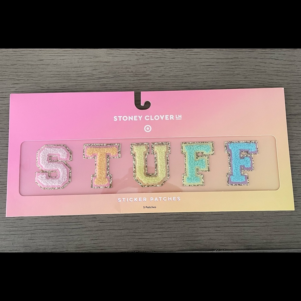 NWT Stoney Clover Lane x Target “Stuff” Patch